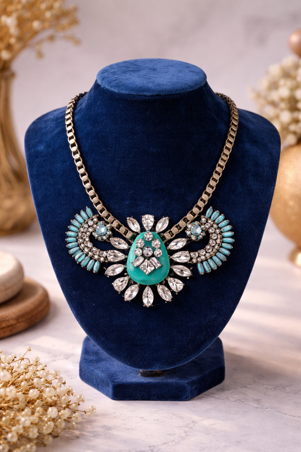Turquoise Statement Necklace