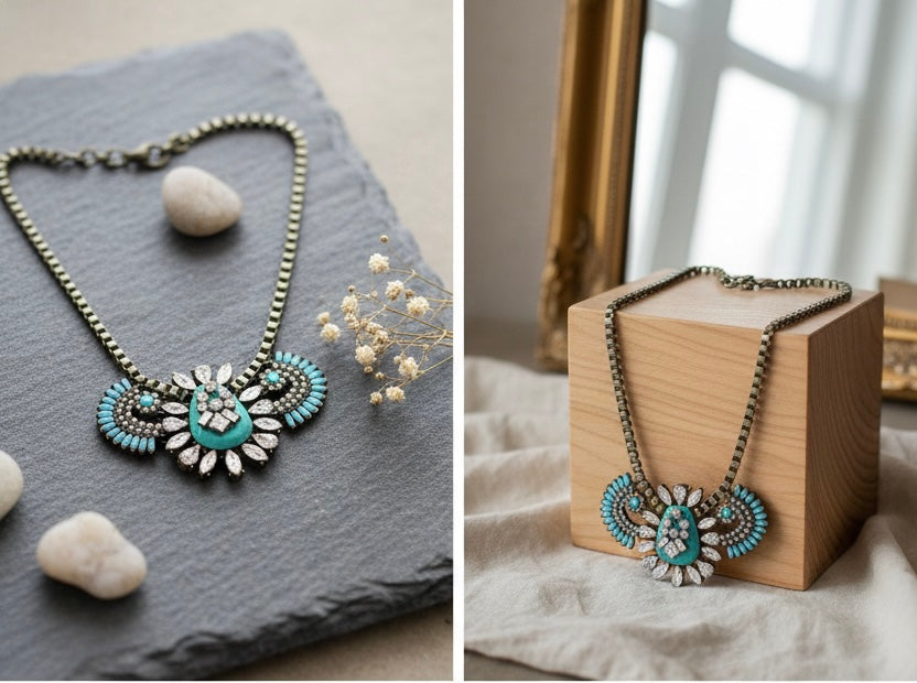 Turquoise Statement Necklace
