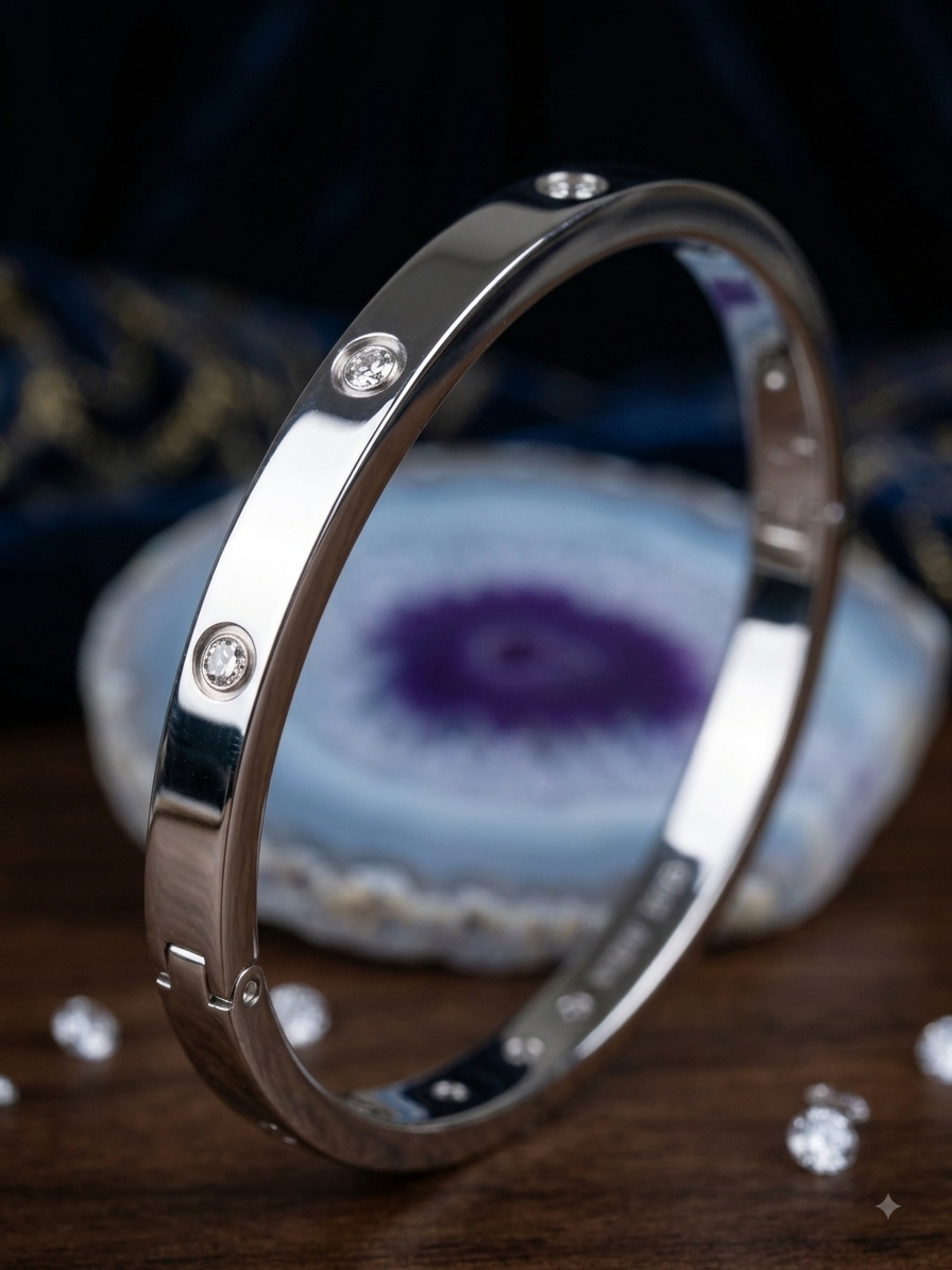 Silver Cartier Bracelet