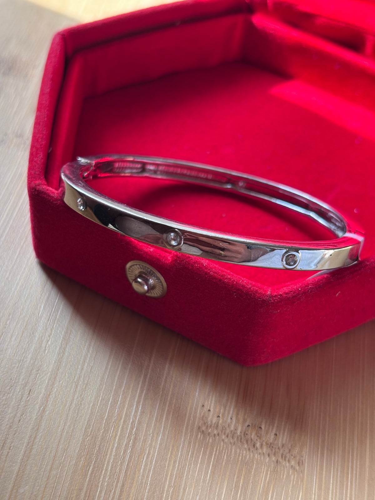 Gold CZ Stone Bracelet