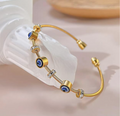 Gold Evil Eye Bracelets