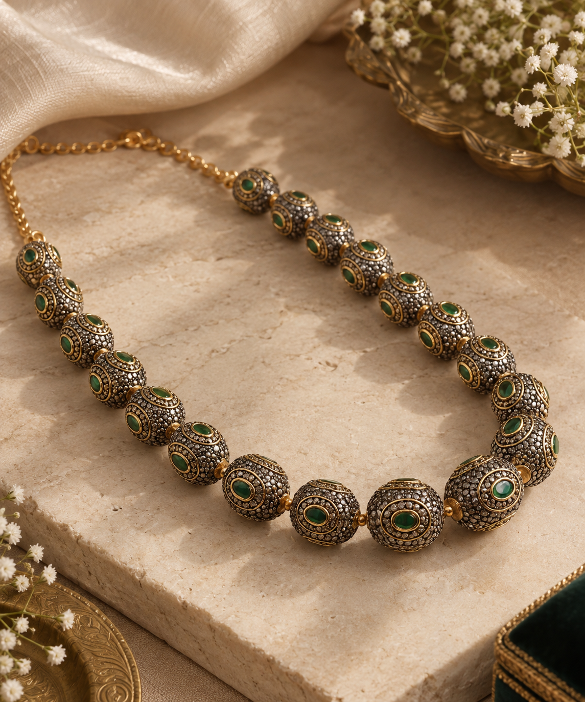 Royal Emerald Necklace for Women